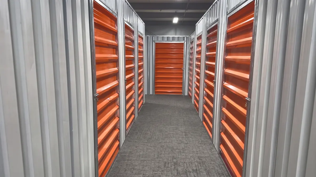 Storage room corridor at Green Sky Musaffah